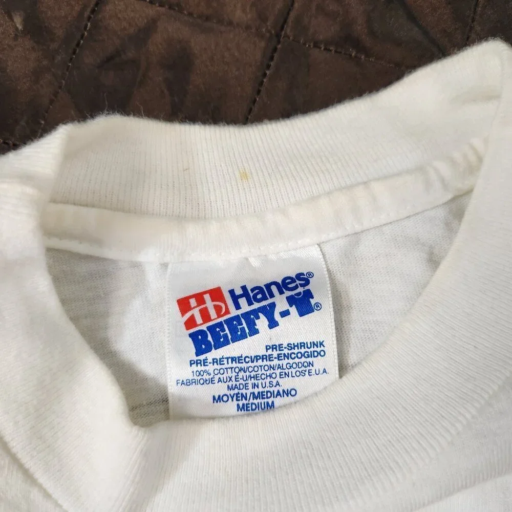 1992 Queen Mary Long Beach T-Shirt Audience with the Queen Hanes Mens Size Med - Picture 9 of 13